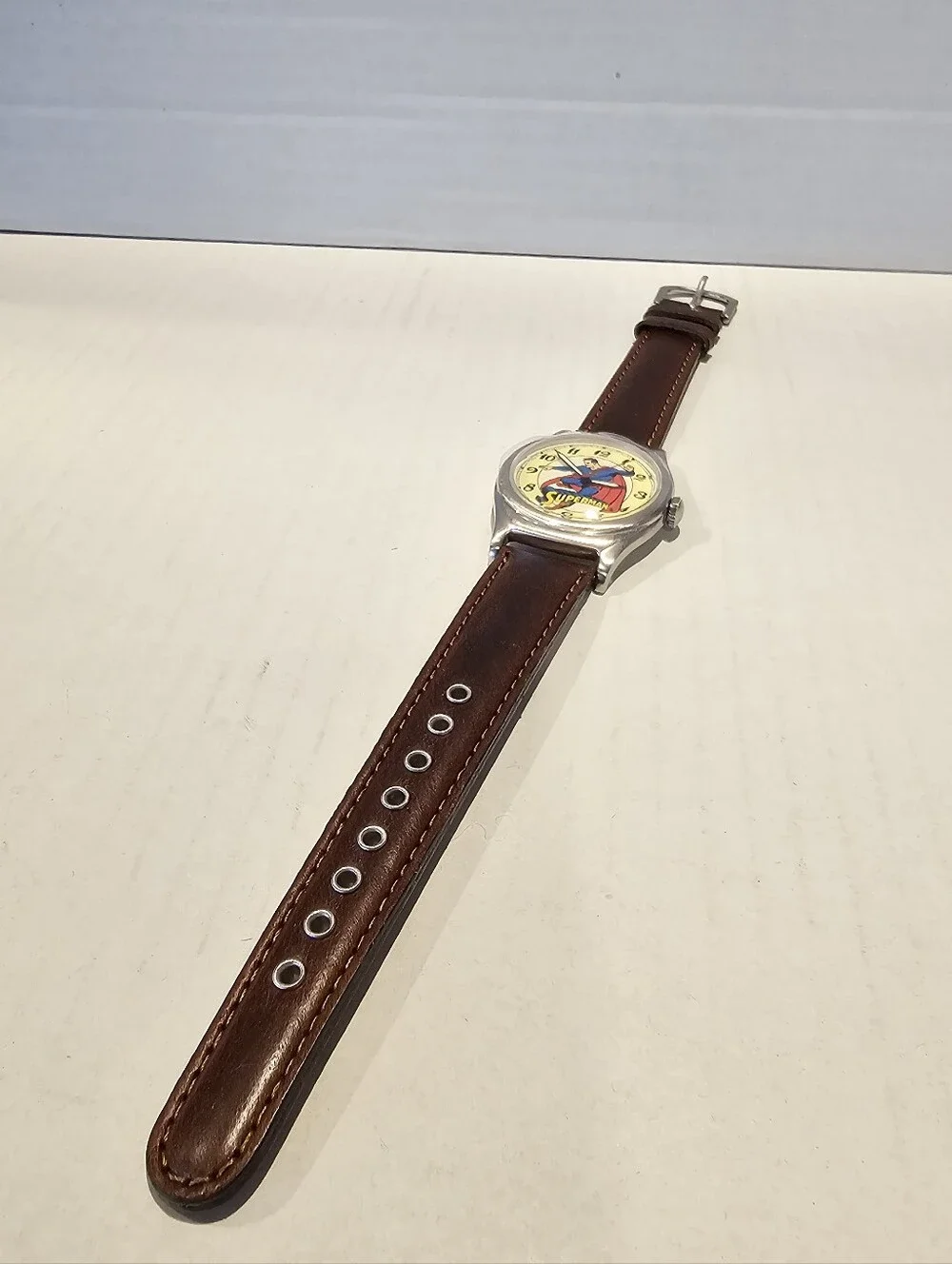 1993 Fossil Vintage Superman Limited Edition Collectors Watch & Original Box